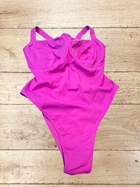 NWT TA3 Women S Reg/Long D/DD Lifty Orchid‎ One Piece Lace Cup Lace Up